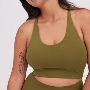 Girlfriend Collective CLEO bra in fern